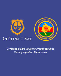 Otvoreno pismo upućeno gradonačelniku Tivta, gospodinu Komneniću
