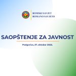 Romski savjet izražava svoju duboku zabrinutost povodom nedavnog incidenta u Podgorici