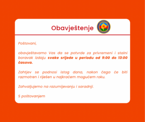 Orange White Notification Facebook Post